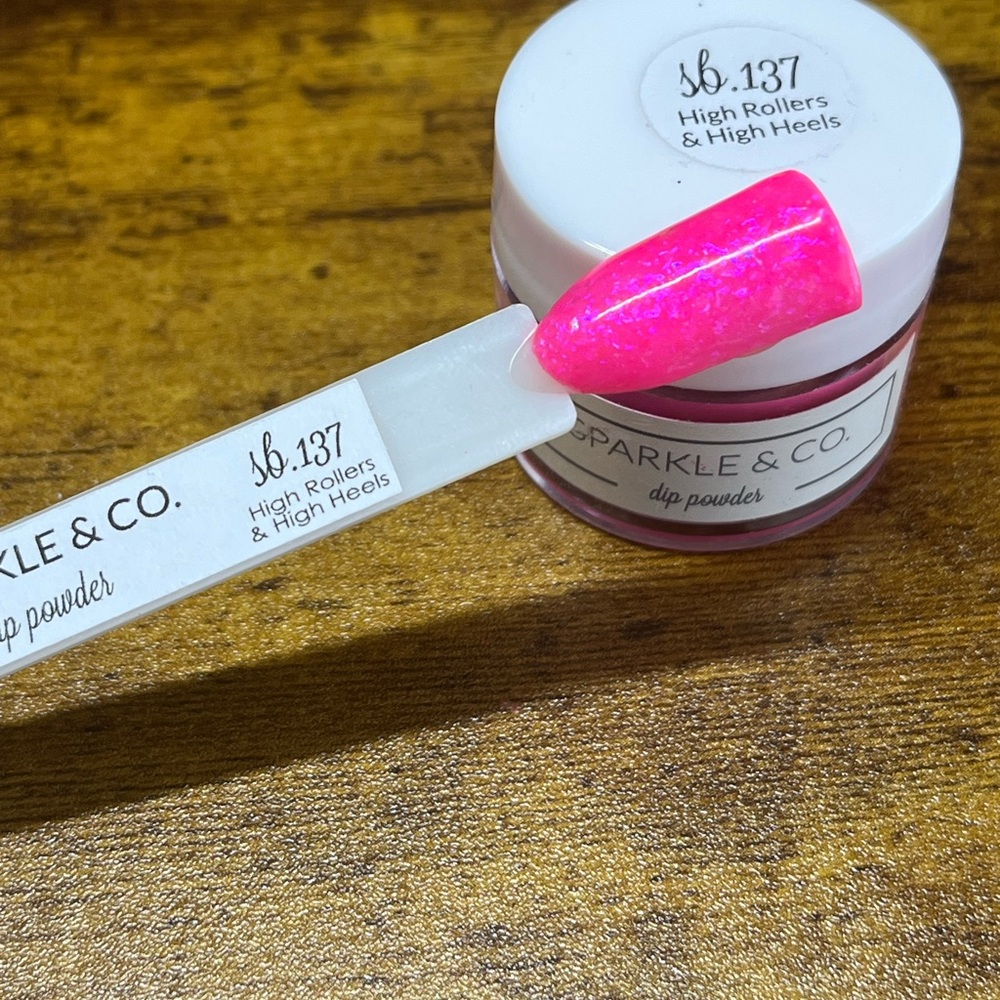 Sparkle & Co Dip Powder - High Rollers & High Heels